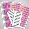 Watercolor | Camping Labels Value Pack