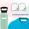 Tropical | Camping Labels Value Pack