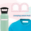 Pink Chervon | Camping Labels Value Pack