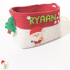 Dear Santa Cotton Rope Basket | Medium