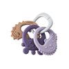 Trio Teether | Peony Purple