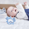 Silicone Wrist Teether Fox | Lullaby Blue