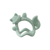 Silicone Wrist Teether Fox | Sage Green