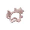 Silicone Wrist Teether Fox | Blush Pink