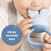 Chill + Fill Bunny Teether | Lullaby Blue