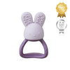 Chill + Fill Bunny Teether | Peony Purple