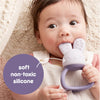 Chill + Fill Bunny Teether | Peony Purple