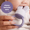 Chill + Fill Bunny Teether | Peony Purple