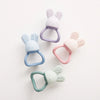 Chill + Fill Bunny Teether | Peony Purple