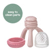 Silicone Fresh Food Feeder | Blush Pink