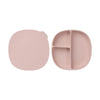 Silicone Plate + Lid with Suction Base | Blush Pink