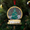 Gold Shaker Ornament | Christmas Tree