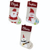 Pom-Pom Fiesta Stockings | Snowy Snowman