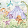 Dino & Friends Theme Kids Wallpaper