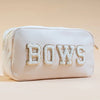 Bows Pouch | Almond White