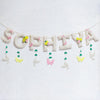 Personalised Name Bunting/Garland | Birds & Butterflies