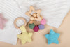 Neem Wood Rattle And Teether | Star