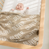 All-Over Name Blanket | Light Camel