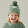 Chunky Knit Letter Beanie | Lily Pad