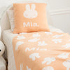 Miffy Euro Pillowcase | Peach Fuzz