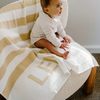 Hamptons Stripe Name Blanket | Butter