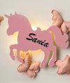 Personalised Lamp | Pink Unicorn