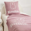 Miffy Euro Pillowcase | Rose Bloom