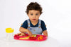 Roll & Go Mealtime Mat With Spoon | Pink