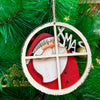 Peek-A-Boo Ornament | Santa By The Window