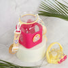 Dual Bottle Sipper | Square (Yellow Pink)