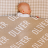 All-Over Name Blanket | Light Camel