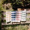 Hamptons Stripe Name Blanket | Butter