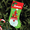 Luxury Mistletoe Stocking | Santa