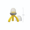 Silicone Fresh Food Feeder | Lemon Sherbet Yellow Grey