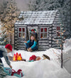 Log Cabin Play Tent