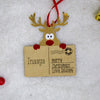 Post Card Ornament  | Rudolf