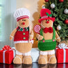 Handmade Knitted Gingerbread Stuffed Figurine | Chef Frosting