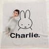 Miffy Name Blanket | Oatmeal