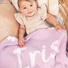 Bloom Name Blanket | Lilac