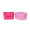 Silicone Snack Cups | Berry Pink