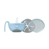 Bowl + Straw Set | Bubblegum Light Blue