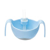 Bowl + Straw Set | Bubblegum Light Blue