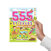 555 Stickers and Activity Books Pack -A Pack of 2 Books