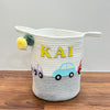 Jute Cotton Storage Basket | Vintage Vroom