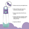 Tritan Straw Drink Bottle | Lilac Pop Purple