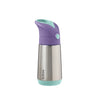 Insulated Straw Sipper Drink Water Bottle | Lilac Pop Purple