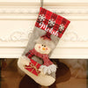 Red Gifts And Snowflake Stockings | Snowy Snowman