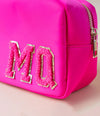 Personalised Medium Pouch | Hot Pink