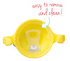Soft Spout Cup 240ml | Lemon Yellow Grey