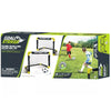 Folding Double Mini Soccer Goal Set